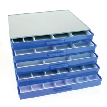 Frame parts storage box