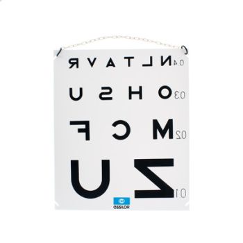 Monoyer scale - Reverse reading