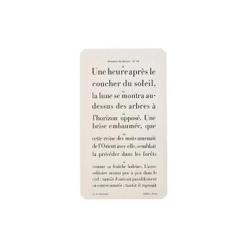 Textes de lecture pour face-à-main