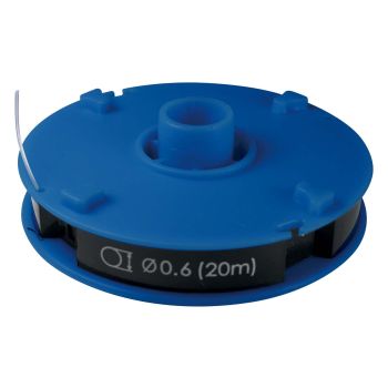 Hilo de nylon - Redondo - 0.6 mm x 20 m (1 rollo)