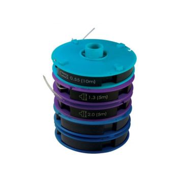 Conjunto completo de hilos de nylon - FDR003 / 004 / 005 / 006 / 007 (5 rollos)