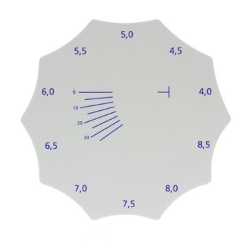 Lens base checking tool