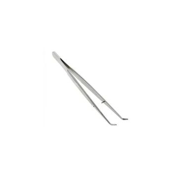 Curved Screw Holding Tweezers