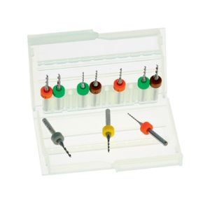Tungsten carbide miller assortment: 10 millers in a storage box 