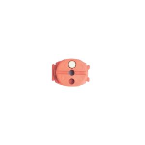 Light Red Lens Block Ø 18/14mm | 10pcs