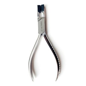 Mounting plier to crimp plastic riders