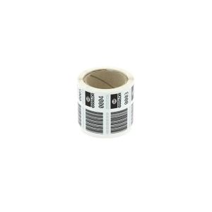 200 Set of labels with barcode