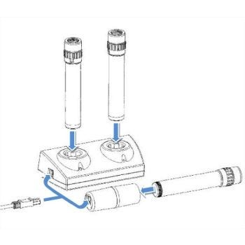 Lithium double charger
